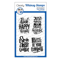 Whimsy Stamps Clear Stamp - Positives